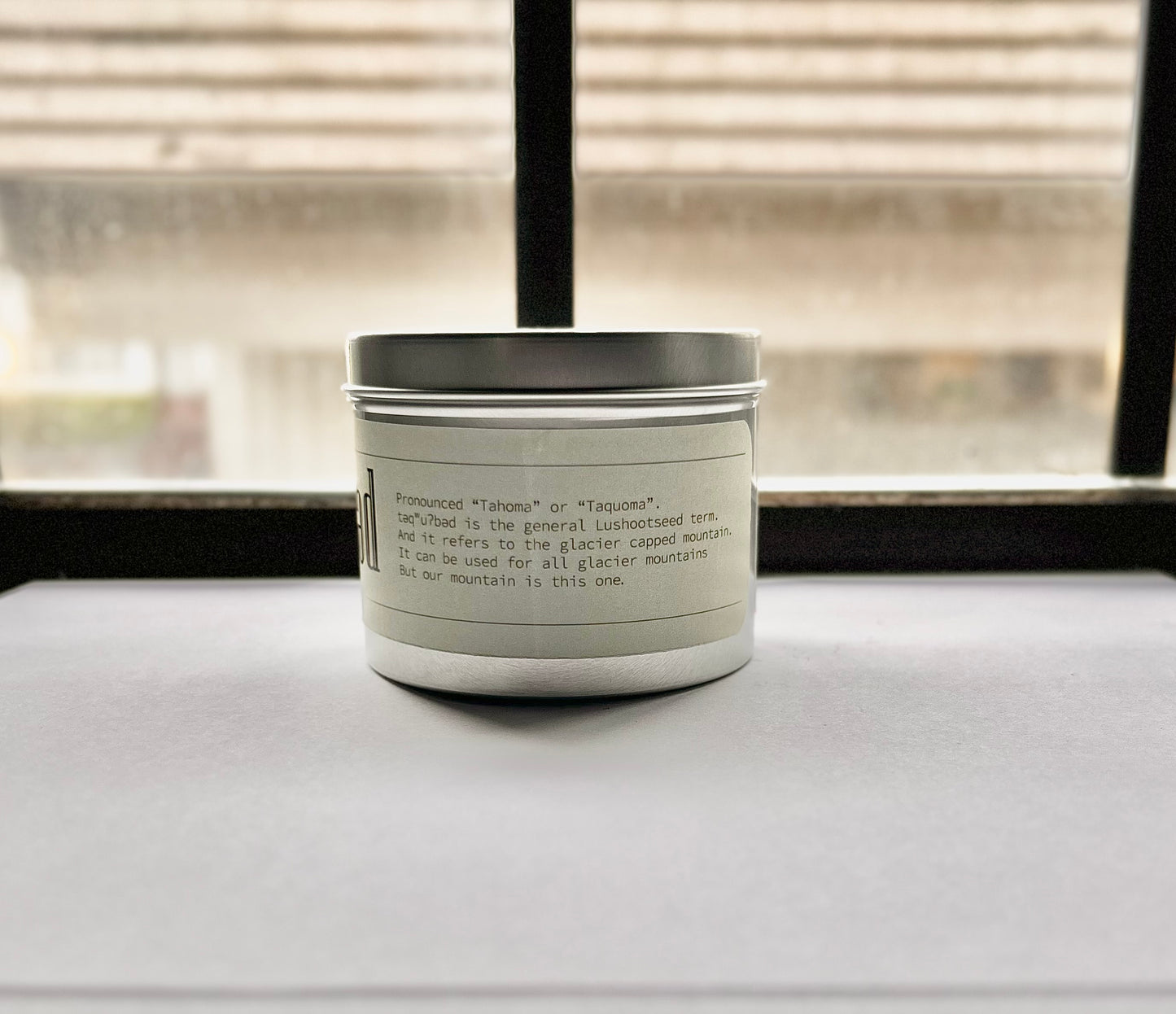 Mount Rainer Candle